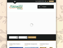 Tablet Screenshot of hoteltatenhove.nl